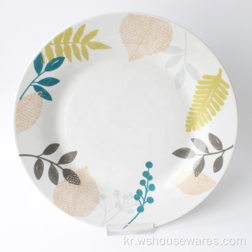 도매 새로운 디자인 럭셔리 패턴 데칼 인쇄 식탁